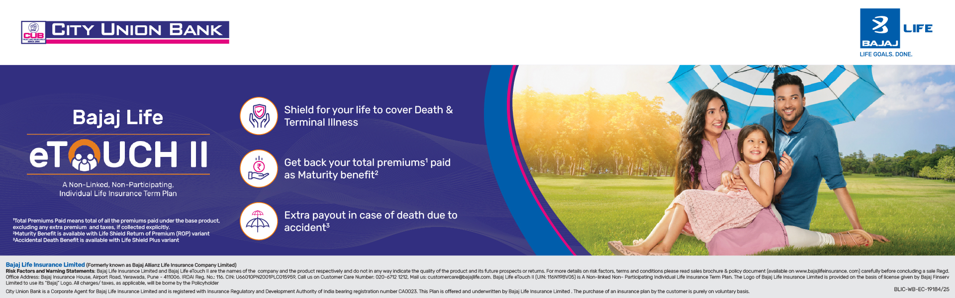 BAJAJ LIFE INSURANCE EtouchII